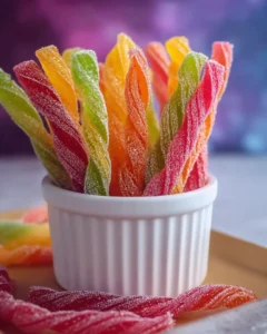 Homemade Kool-Aid Licorice Ropes