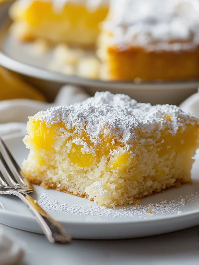 Ooey Gooey Butter Cake
