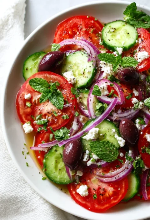 Tomato Cucumber Salad Recipe