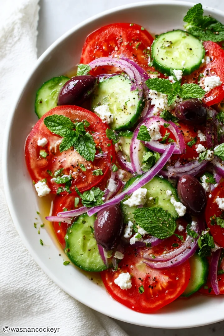 Tomato Cucumber Salad Recipe