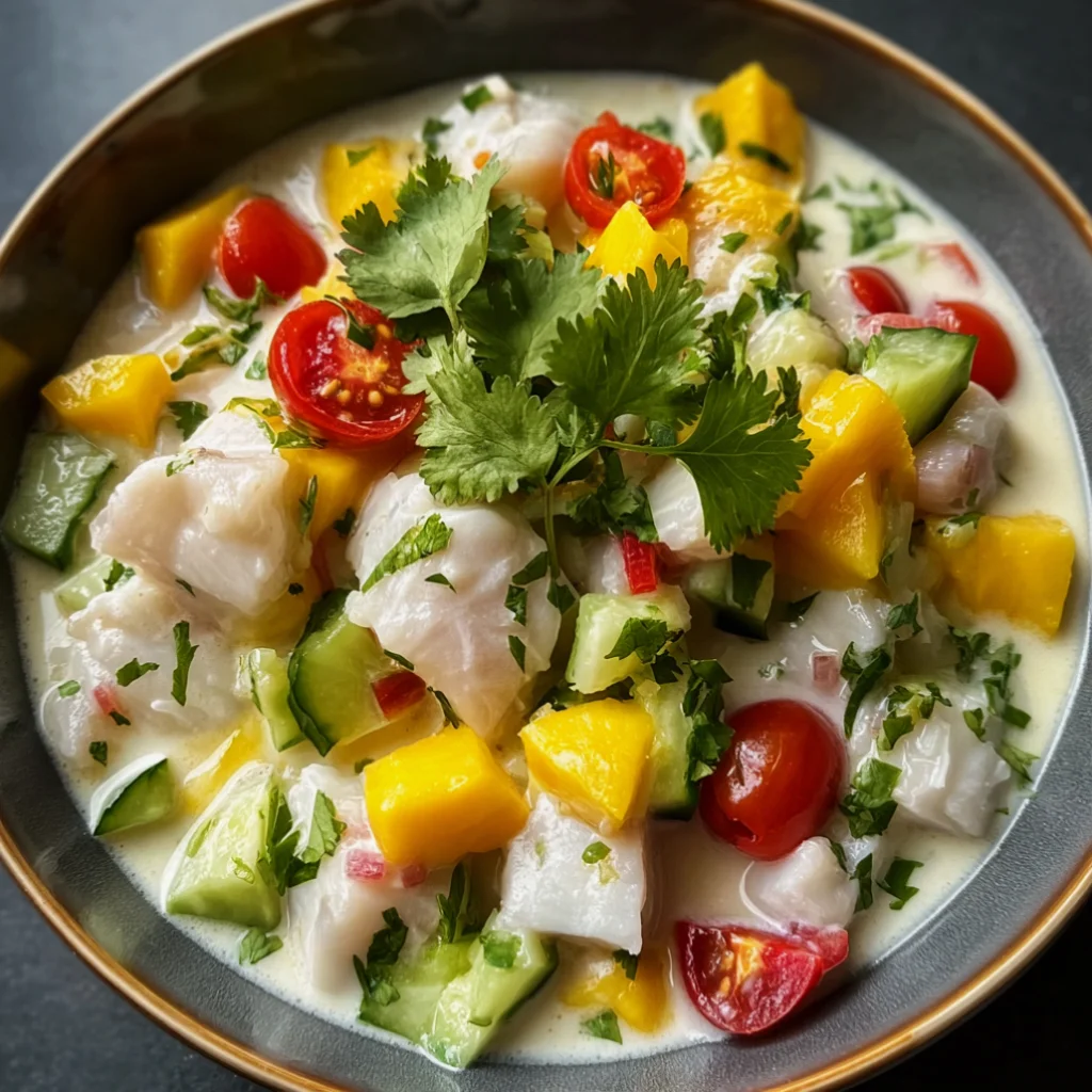 Tropical Coconut Milk Ceviche - tropical-coconut-milk-ceviche-a-refreshing-flavor-3