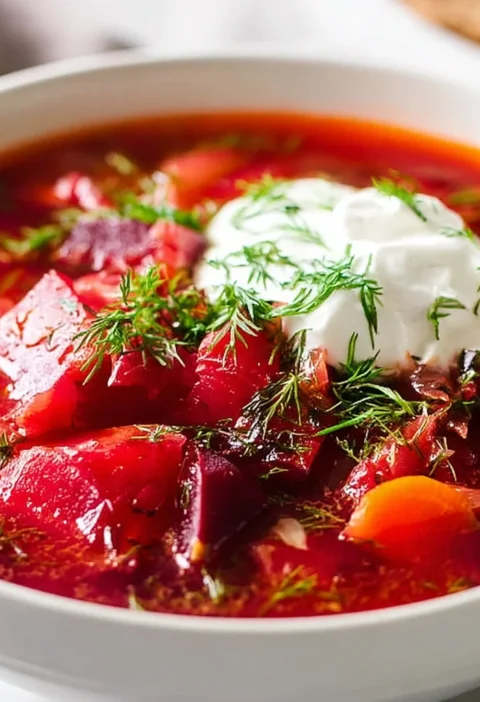Ukrainian Borscht Recipe
