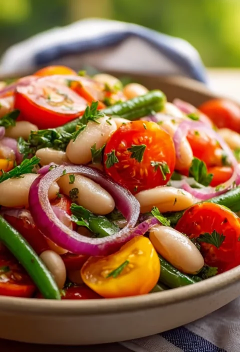 Viral Dense Bean Salad