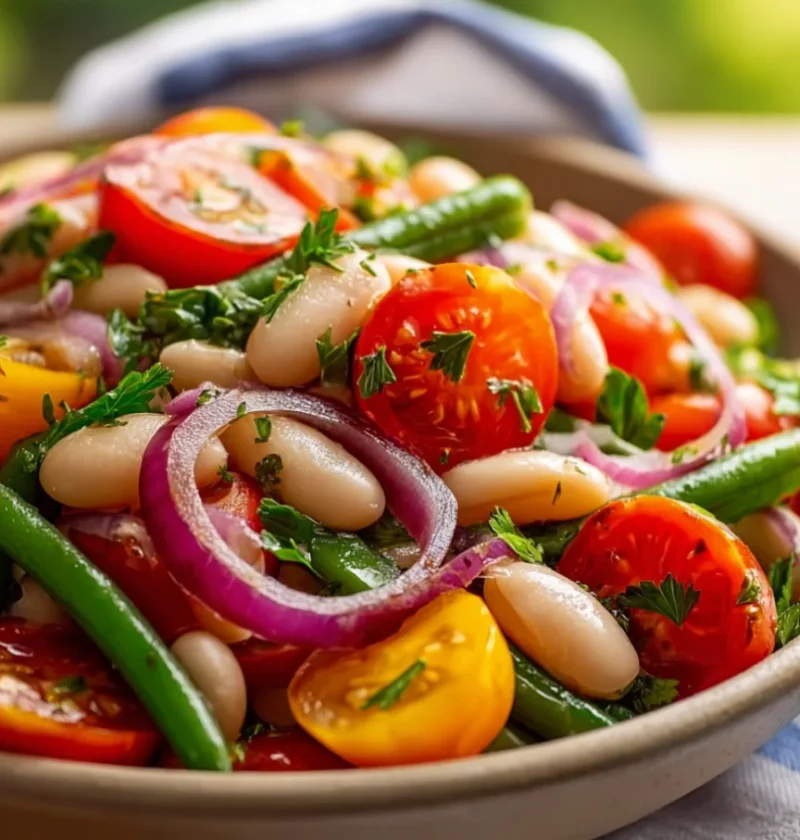 Viral Dense Bean Salad