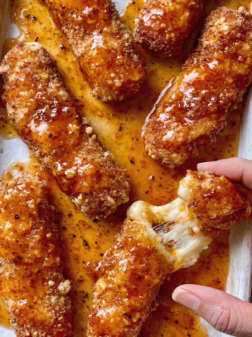 Air Fryer Cheese Sticks (Restaurant Style)