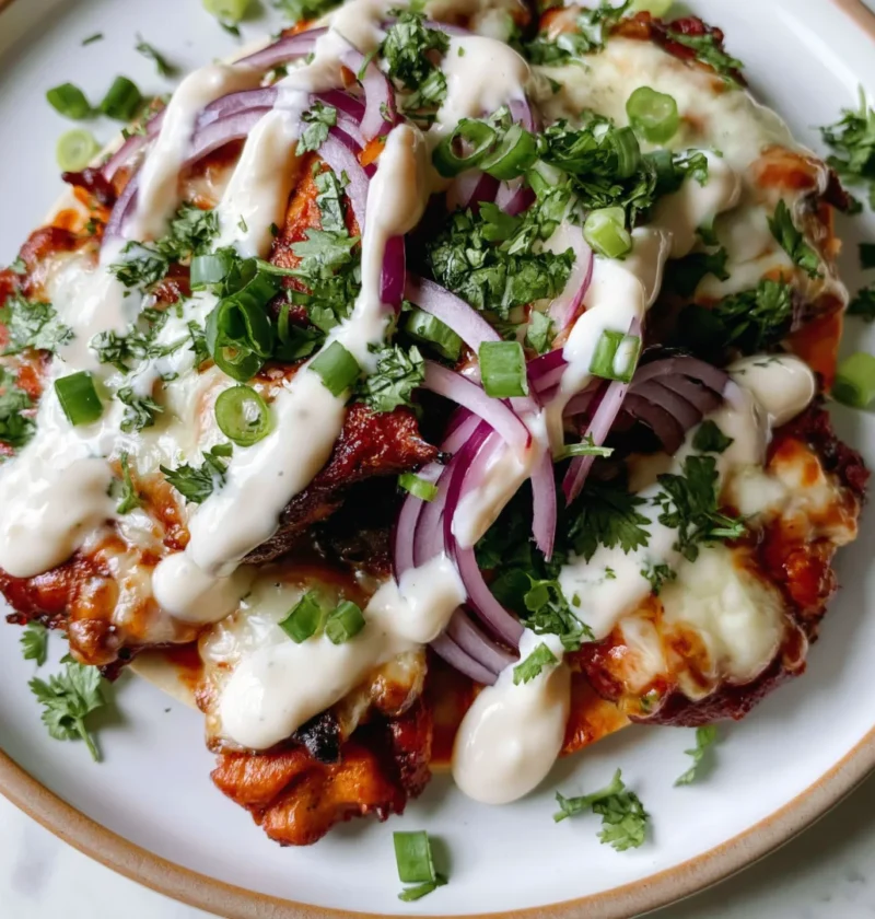 California Pizza Kitchen Inspired Loaded BBQ Chicken