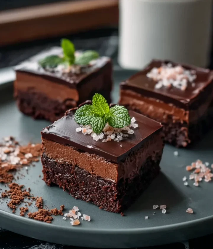 Chocolate Mousse Brownies