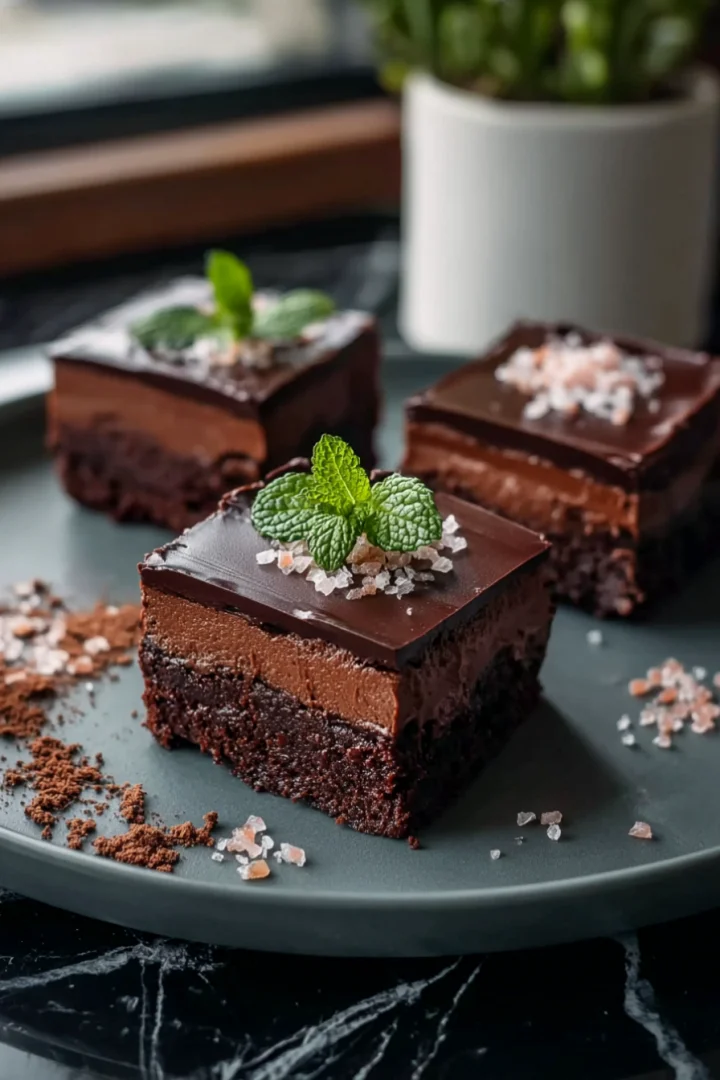 Chocolate Mousse Brownies