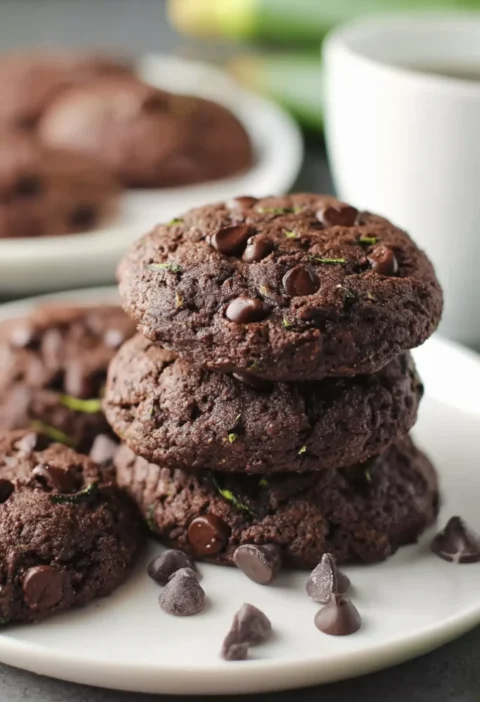 Chocolate Zucchini Cookies