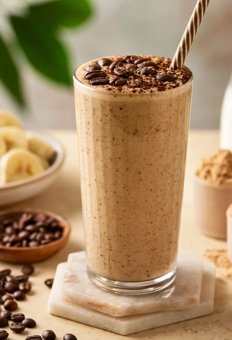 Coffee protein shake
