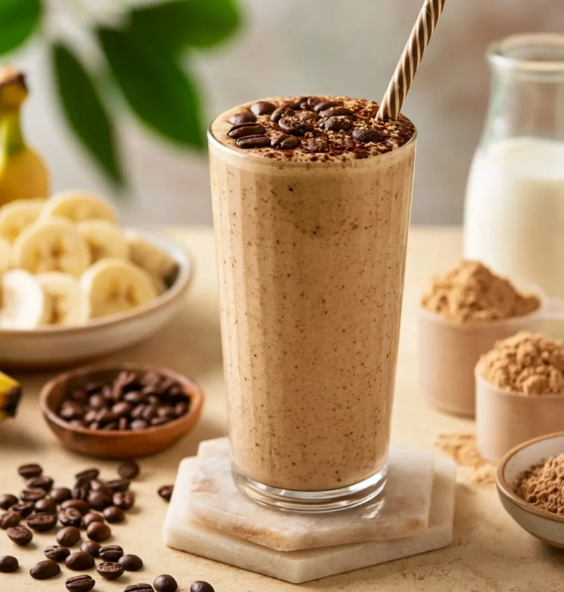 Coffee protein shake