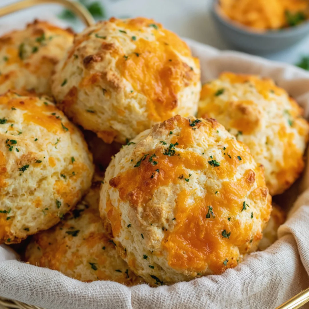 Easy Keto Biscuits (Fluffy, Buttery & Cheesy)