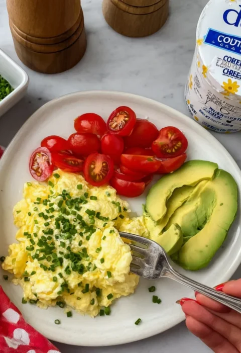 Extra Protein Scrambled Eggs