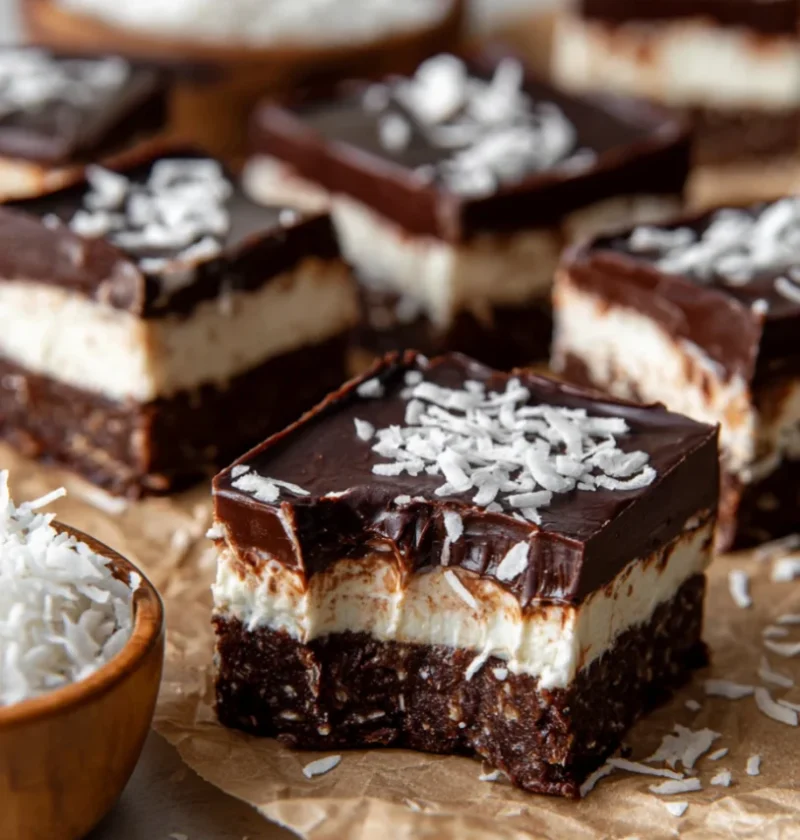 Fudgy Coconut Brownies