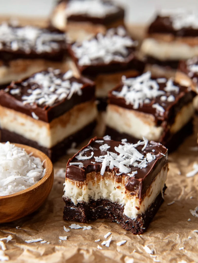 Fudgy Coconut Brownies - fudgy-coconut-brownies-3