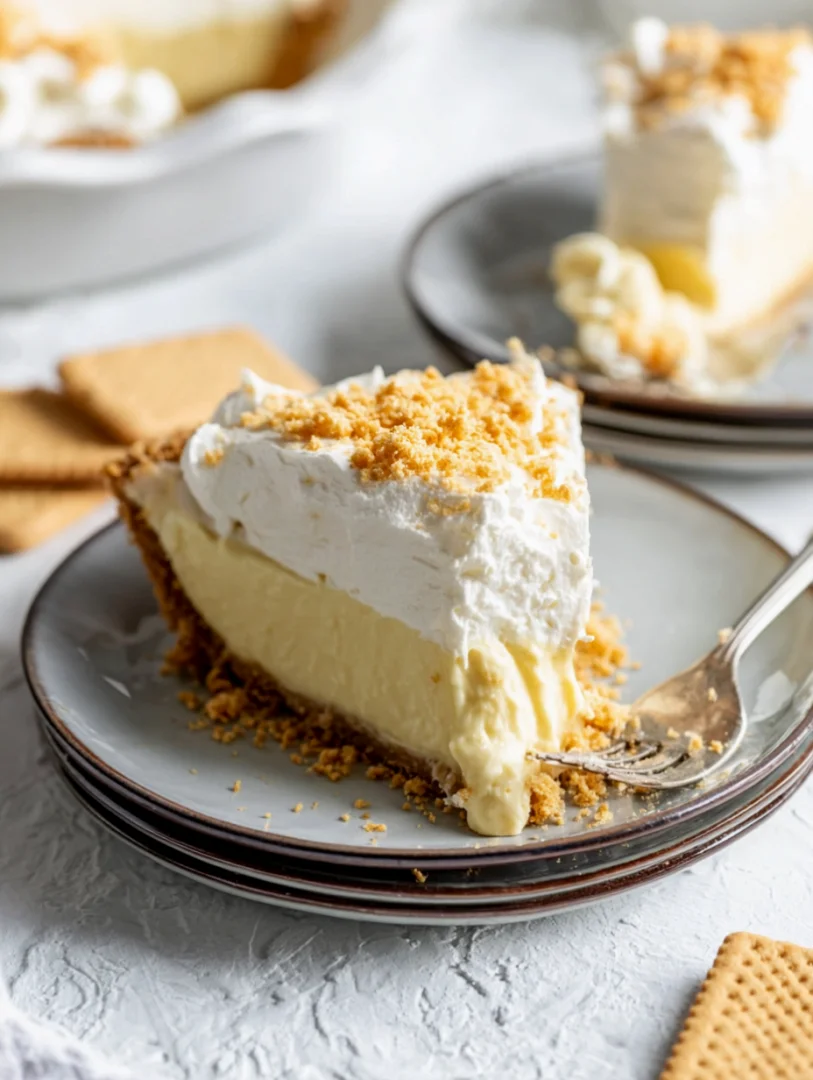 Homemade Vanilla Cream Pie