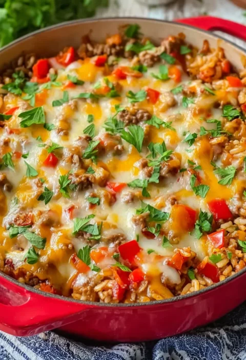 stuffed pepper casserole