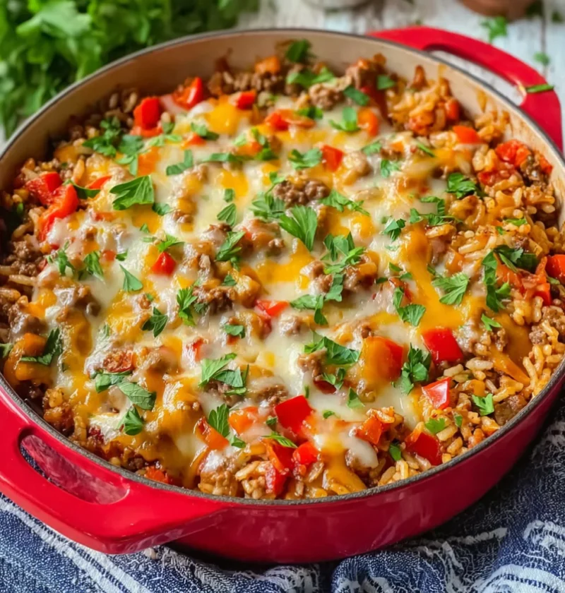 stuffed pepper casserole