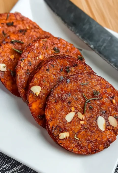 Mouthwatering Vegan Salami