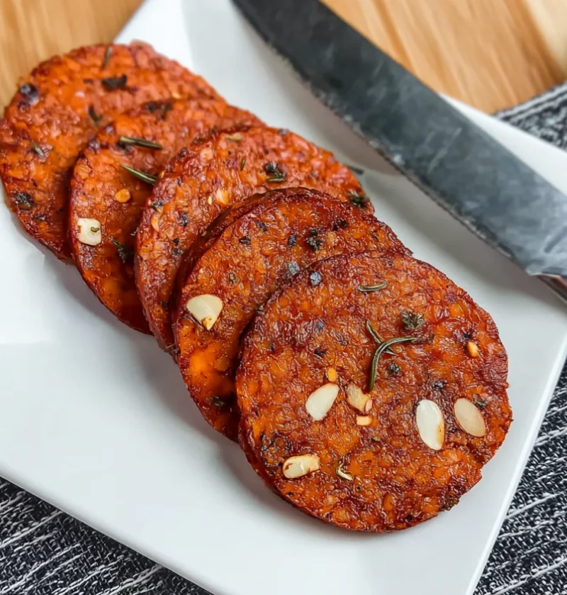 Mouthwatering Vegan Salami