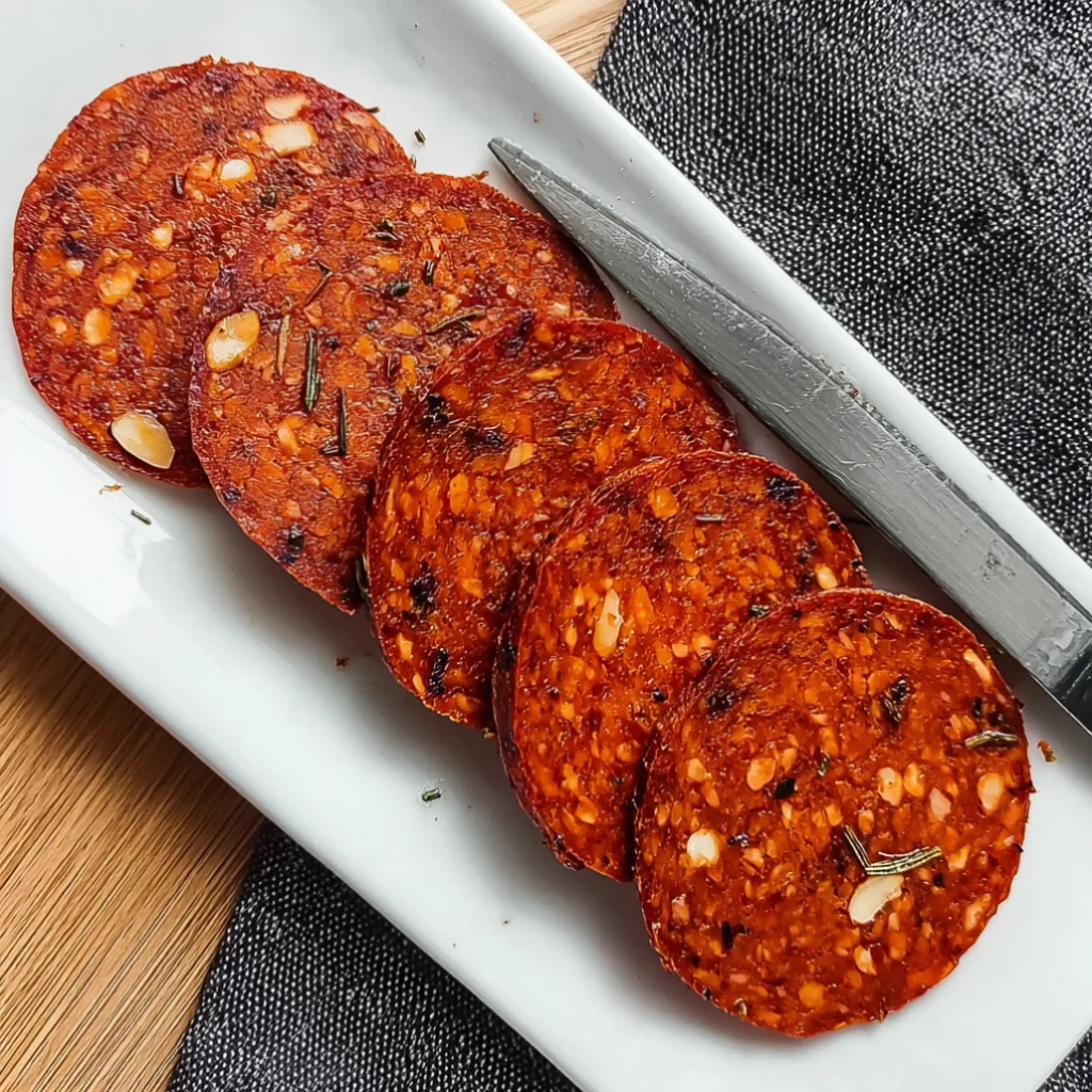 Mouthwatering Vegan Salami - mouthwatering-vegan-salami-that-simple-to-make-at-3