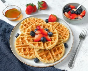 Protein-Packed Blender Waffles