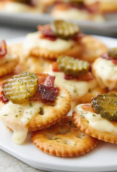 Ritz Pickle Bacon Crackers
