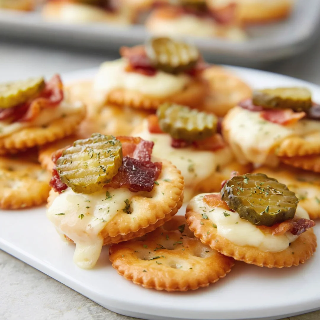 Ritz Pickle Bacon Crackers