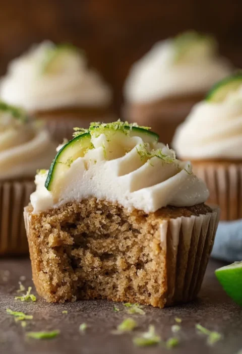 Zucchini cupcakes