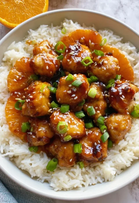 BEST Orange Chicken