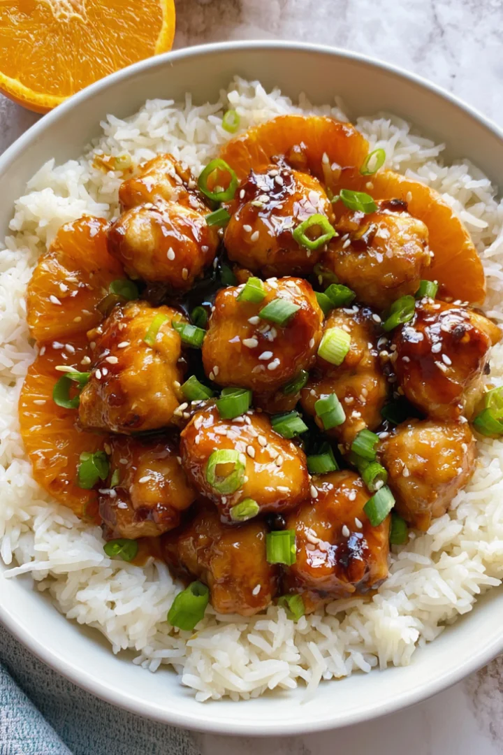 BEST Orange Chicken