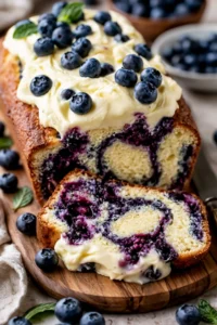 Blueberry Cream Cheese Loaf