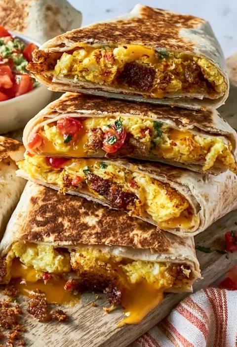Breakfast Crunchwrap Supreme