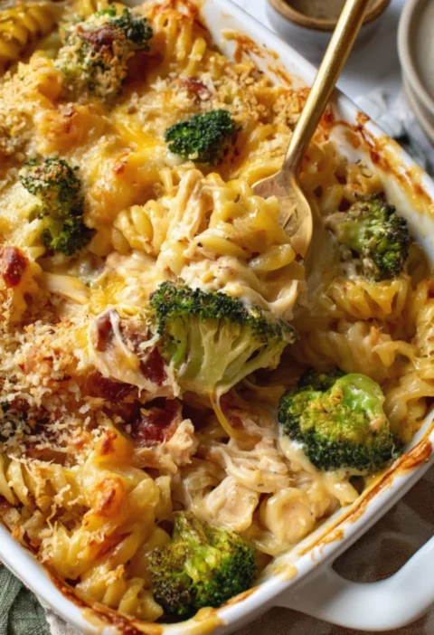 Chicken and Broccoli Pasta Bake