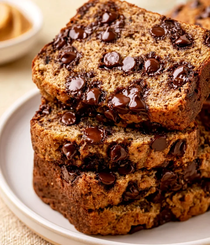 Chocolate Chip Peanut Butter Banana Bread