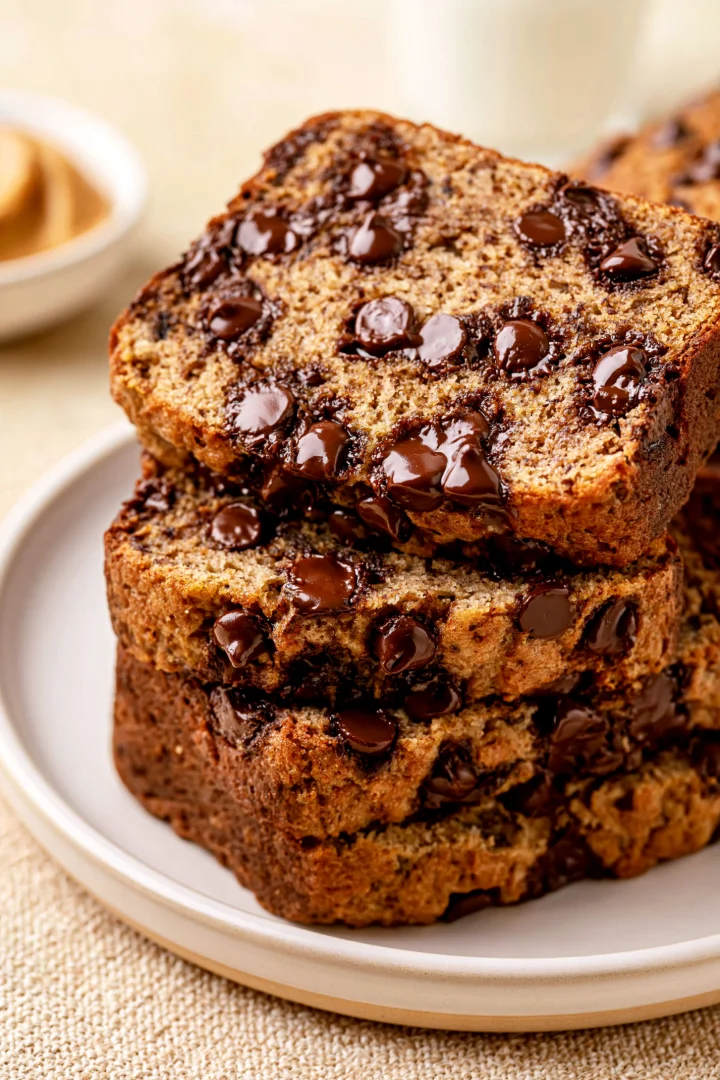 Chocolate Chip Peanut Butter Banana Bread