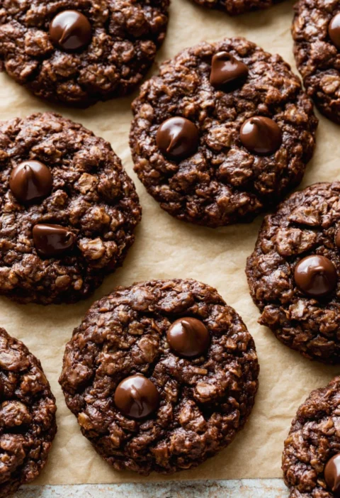 Chocolate Oatmeal Cookies