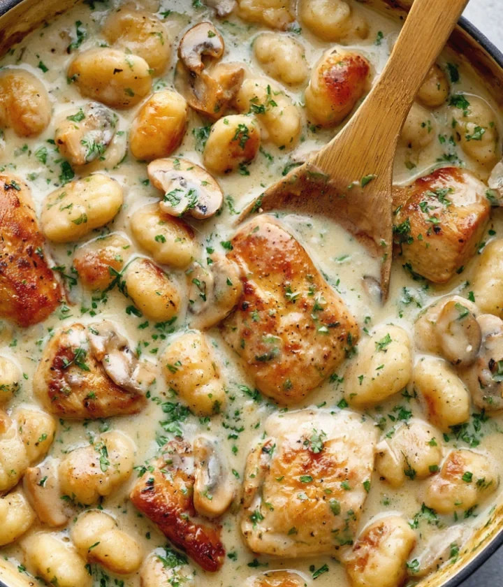 Creamy Chicken and Gnocchi