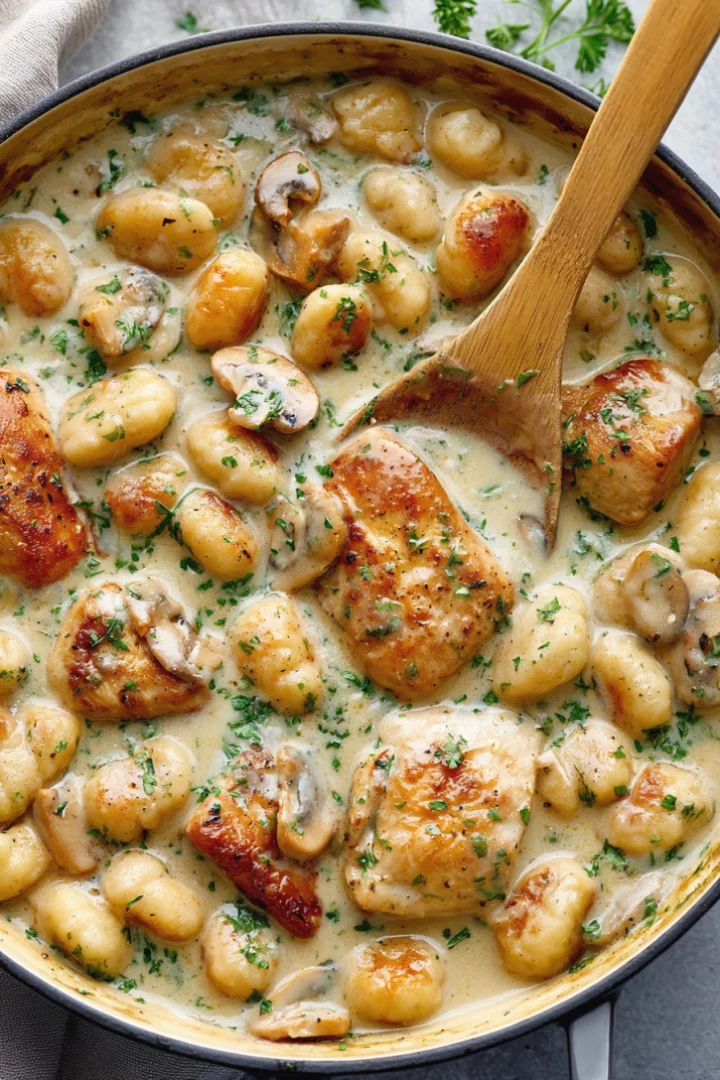 Creamy Chicken and Gnocchi