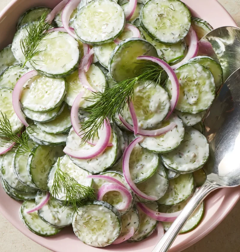 Creamy Cucumber Salad