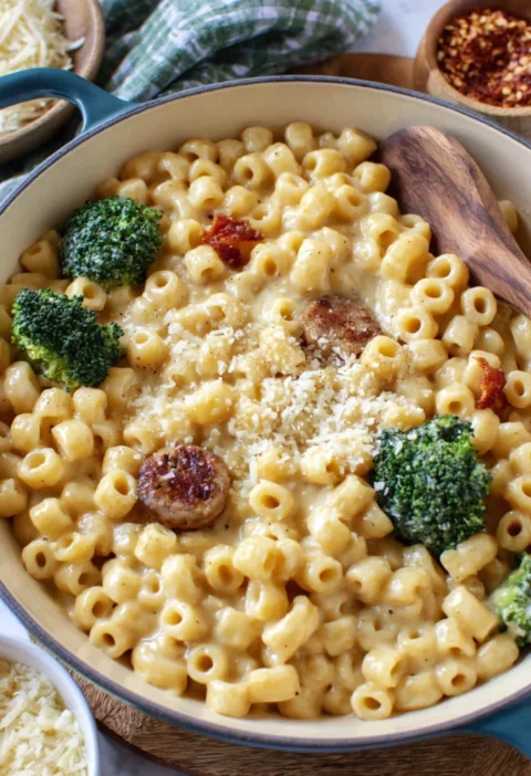 Creamy One Pot Ditalini Pasta