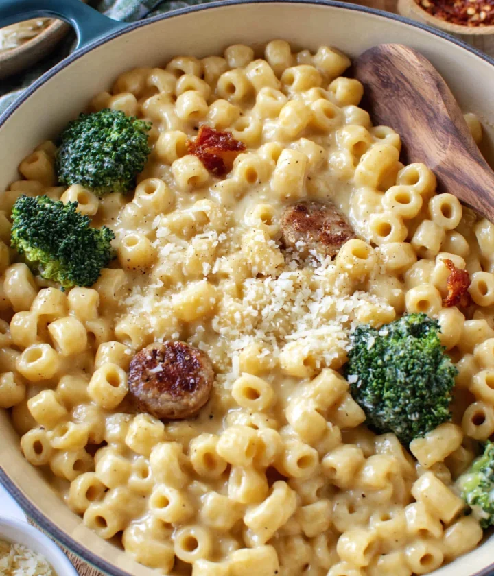 Creamy One Pot Ditalini Pasta
