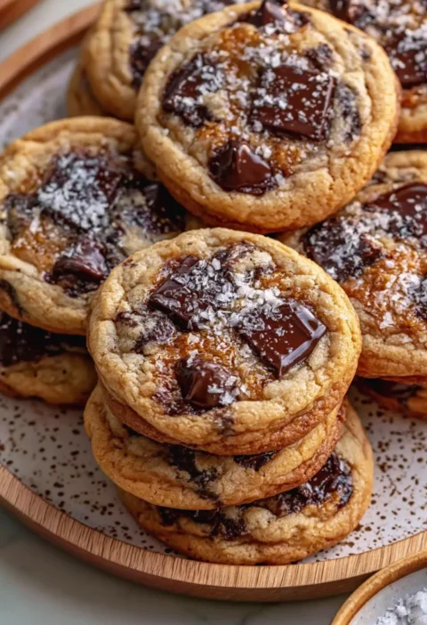 Crispy-Tender Brown Butter Chocolate Chip Cookies