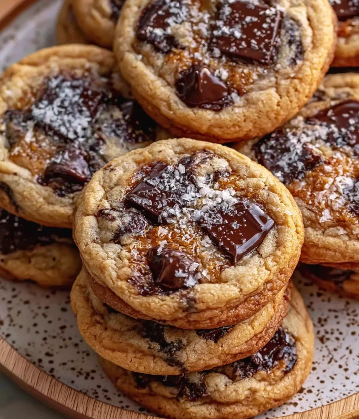 Crispy-Tender Brown Butter Chocolate Chip Cookies