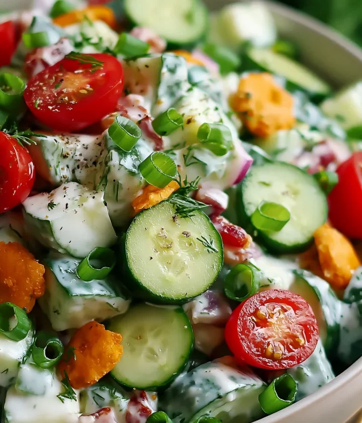 Cucumber Ranch Crack Salad