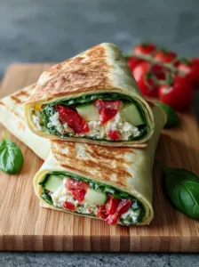 Delicious 2-Ingredient Cottage Cheese Wraps with My Top Fillings