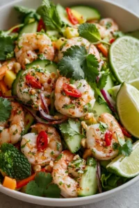 Delicious Low Carb Thailand Shrimp Salad for a Healthy Meal