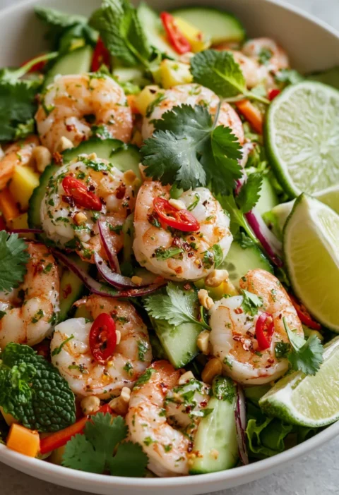 low carb shrimp salad