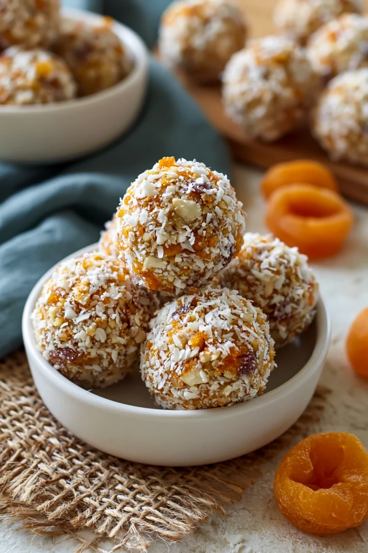 Apricot Energy Balls