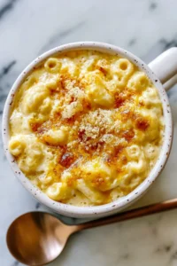 Easy 15-Minute Microwave Mug Mac & Cheese Recipe